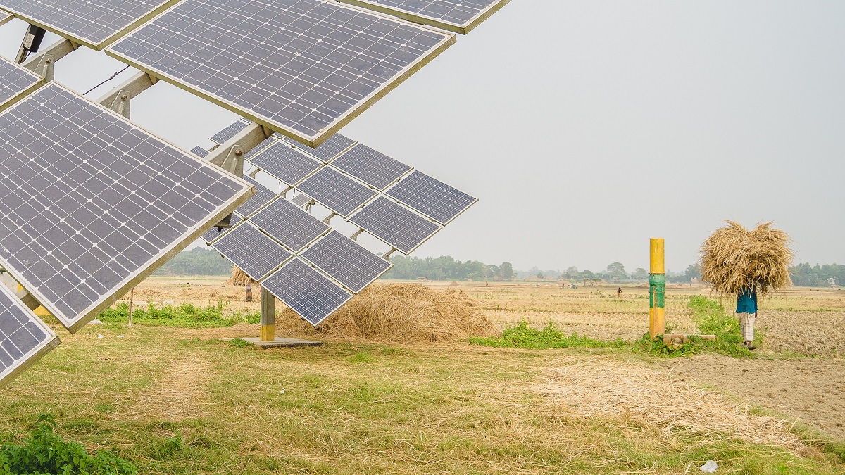 Solar irrigation pumps in Bangladesh