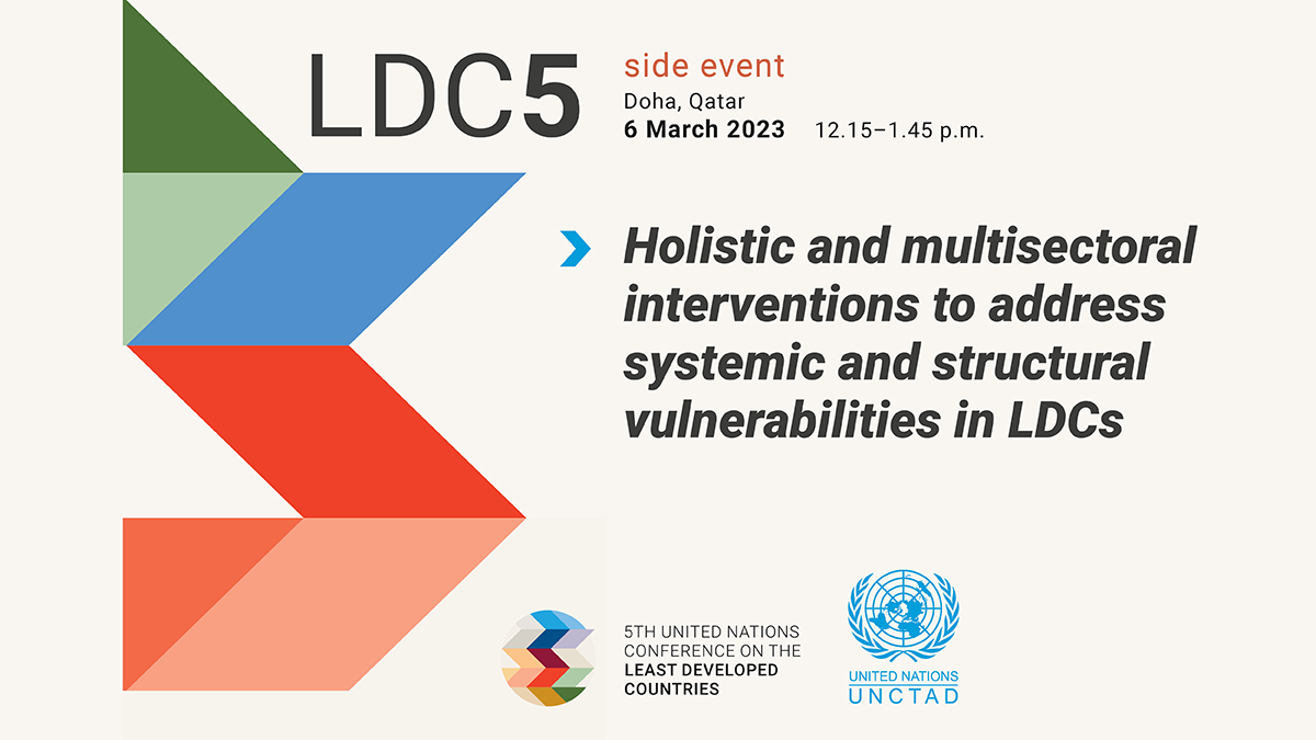 LDC5 side event: Holistic and multisectoral interventions to address systemic and structural vulnerabilities in LDCs - Lessons learned from Angola