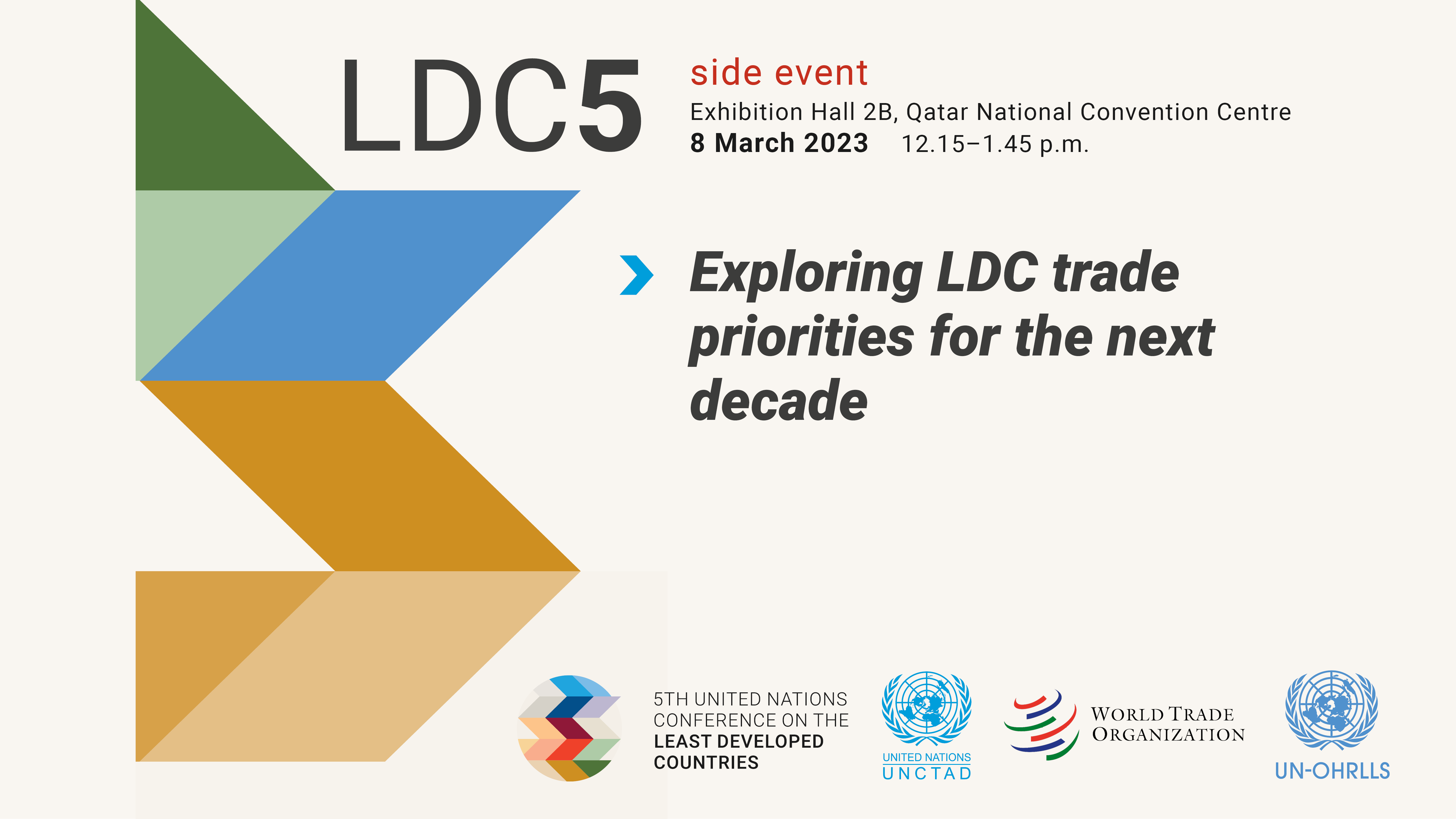 LDC5 side event: Exploring LDC trade priorities for the next decade