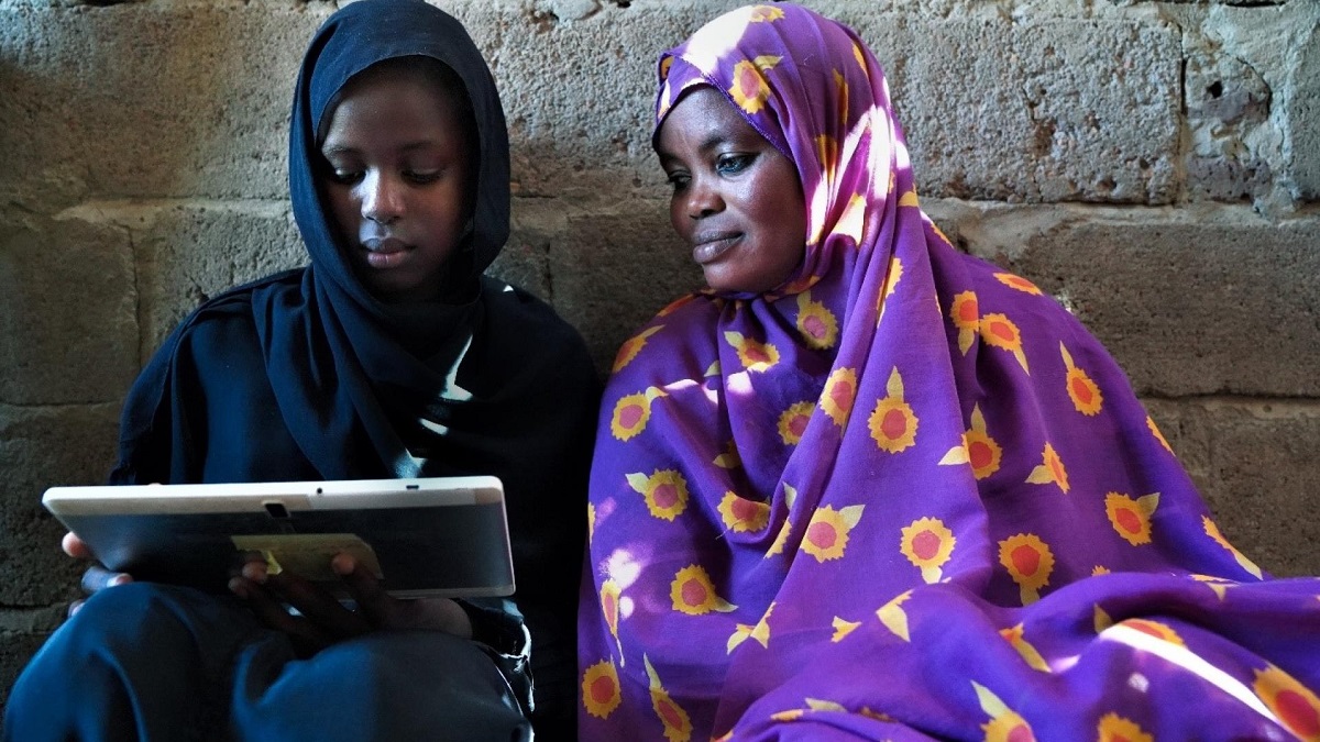 E-learning services protect the right to education when students were affected by recurring floods in Sudan.