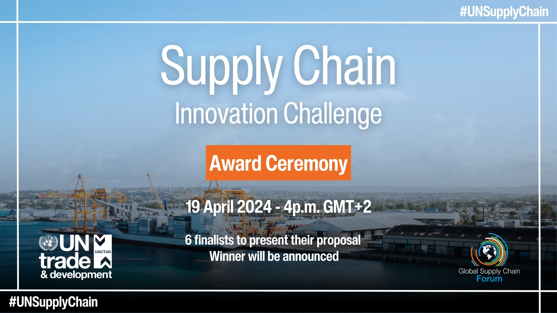 Award ceremony - Global Supply Chain Forum Innovation Challenge
