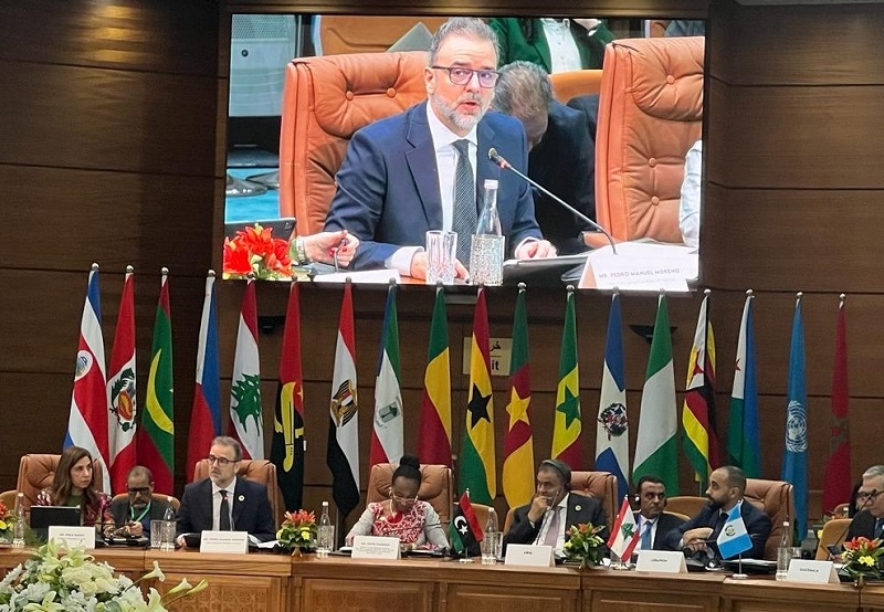 "UNCTAD Deputy Secretary-General Pedro Manuel Moreno speaks at the high-level ministerial conference on middle-income countries"