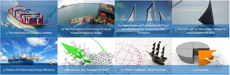 Sustainable sea transport solutions for SIDS