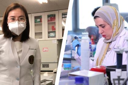 Women scientists from developing countries at the forefront of cutting-edge research