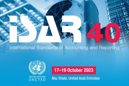 Intergovernmental working group of experts on international standards of accounting and reporting, 40th session
