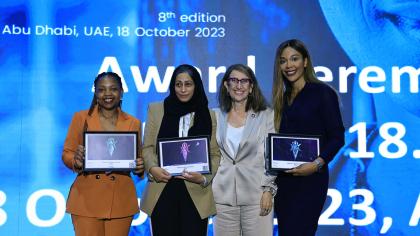 The winners of the Women in Business Awards with the Secretary-General of UNCTAD
