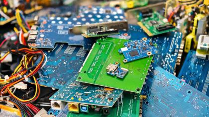 Electronic waste from devices