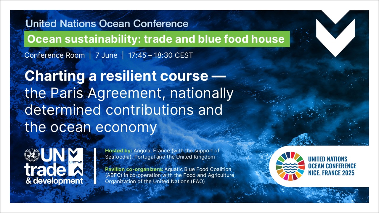 La Baleine event at UNOC3: Charting a resilient course — the Paris Agreement, nationally determined contributions and the ocean economy